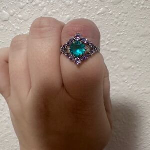Aquamarine ring